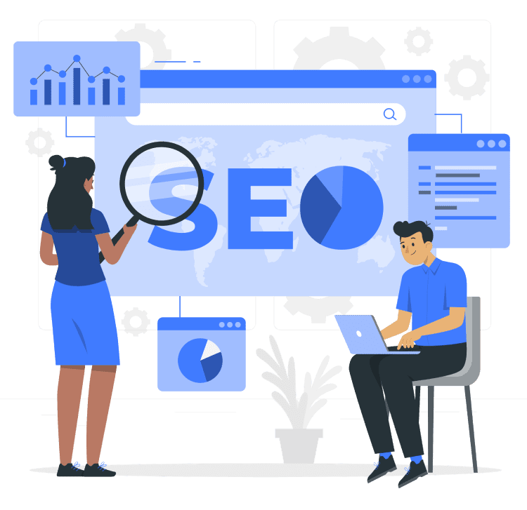 SEO analytics team